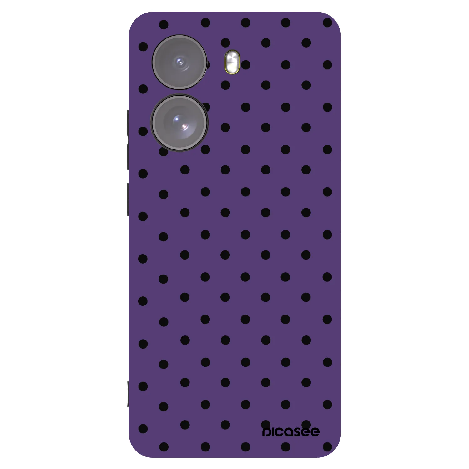 Picasee Μαύρη θήκη σιλικόνης για Xiaomi Poco X7 - Flickers 2