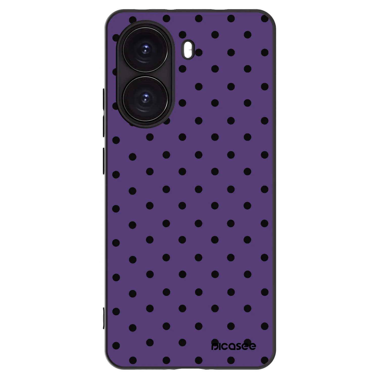 Picasee Μαύρη θήκη σιλικόνης για Xiaomi Poco X7 Pro 5G - Flickers 2