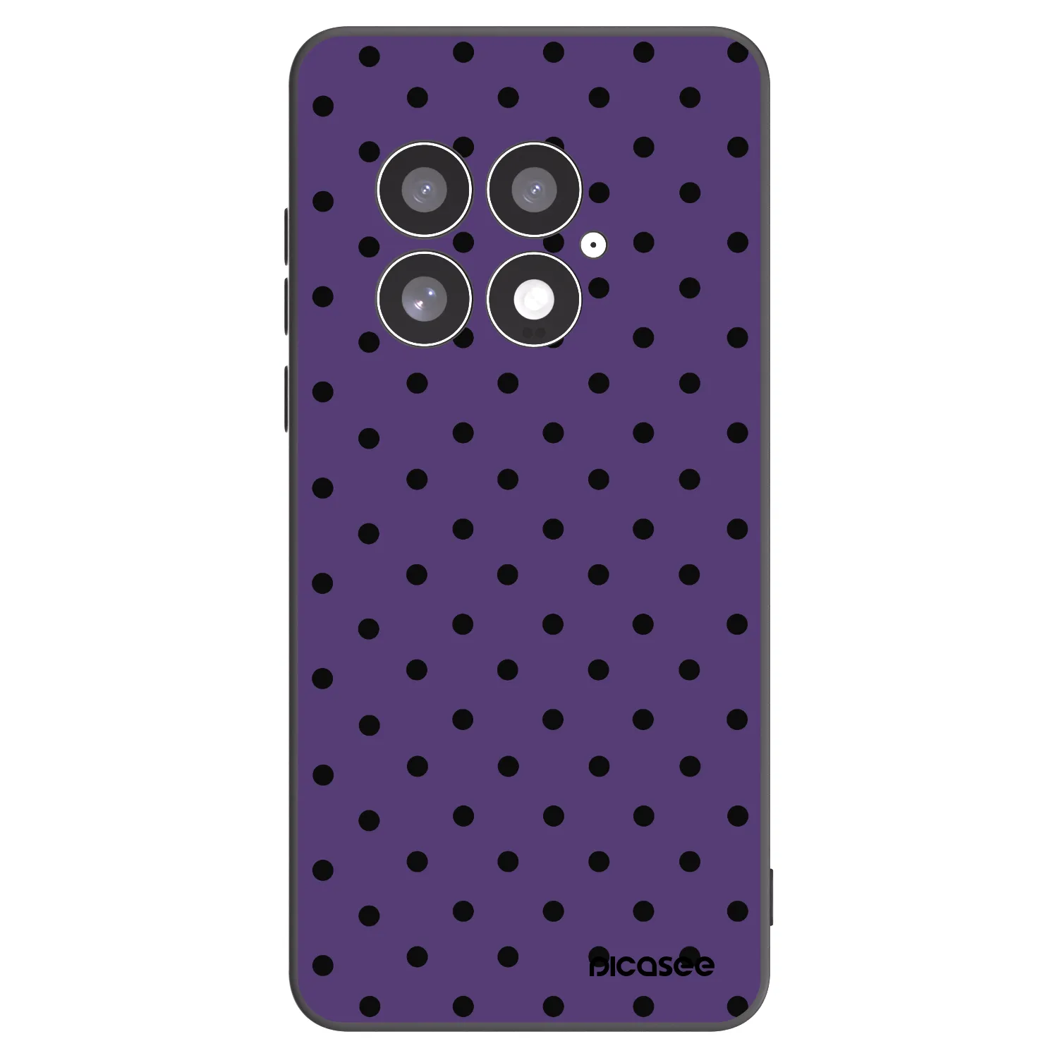Picasee Μαύρη θήκη σιλικόνης για OnePlus 13 5G - Flickers 2