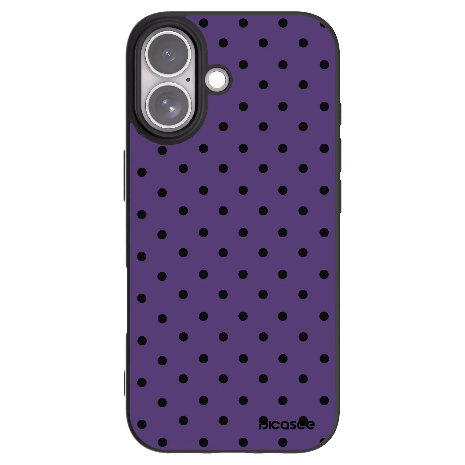 Picasee Μαύρη θήκη σιλικόνης για Apple iPhone 17 - Flickers 2