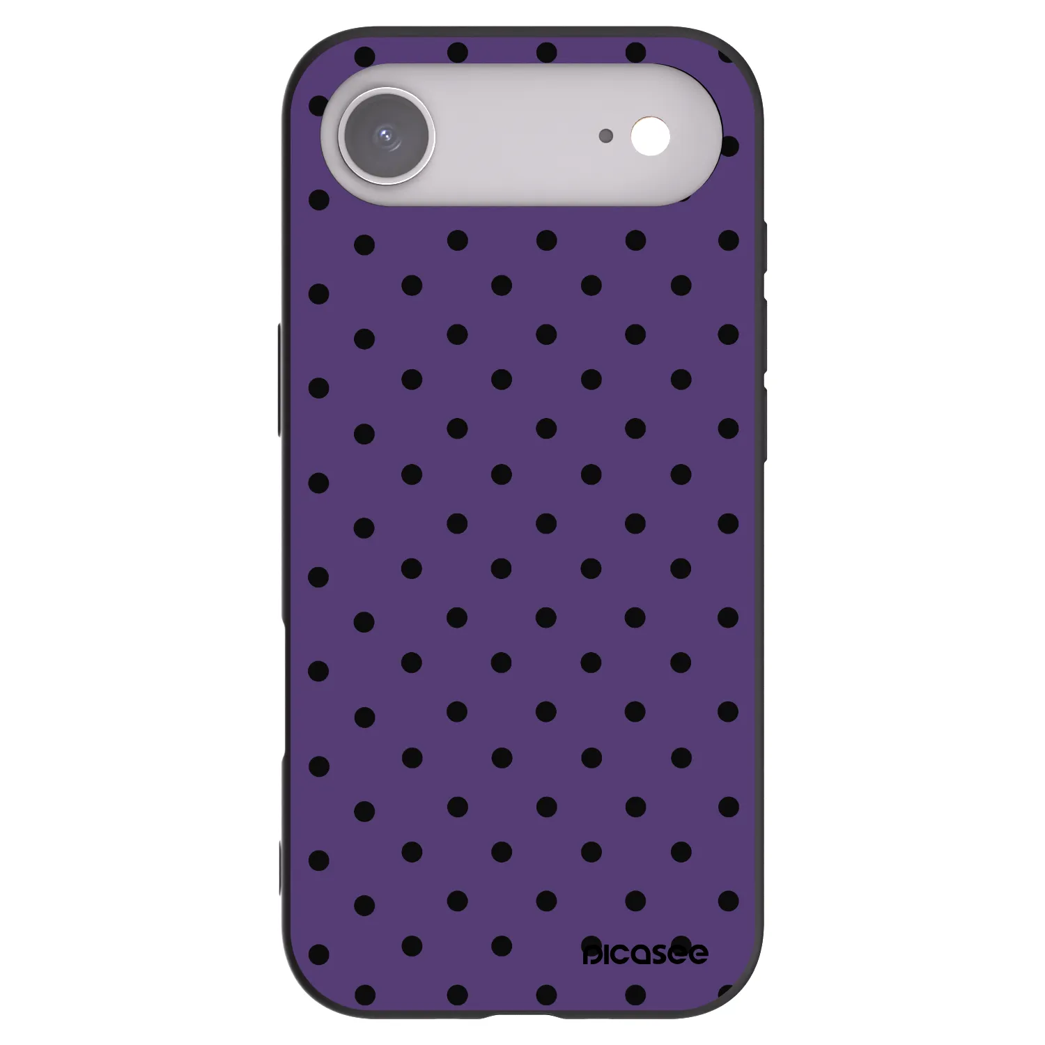 Picasee Μαύρη θήκη σιλικόνης για Apple iPhone Air - Flickers 2