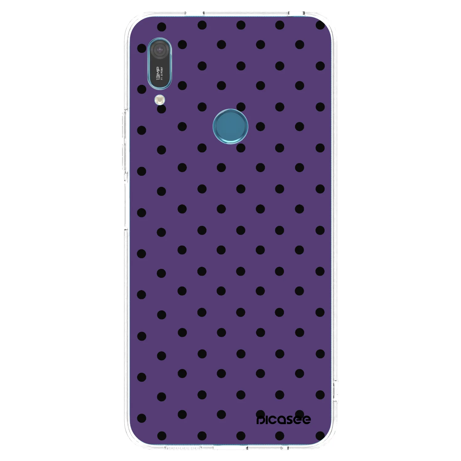 Picasee διαφανής θήκη σιλικόνης Huawei Y6 2019 - Flickers 2