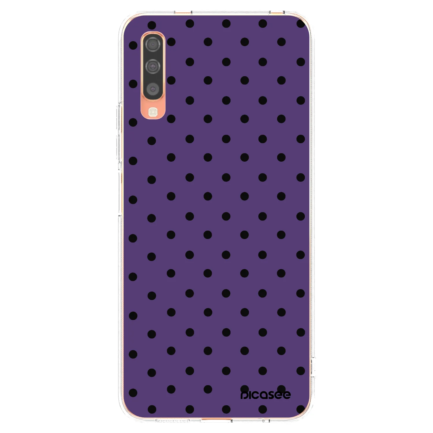 Picasee διαφανής θήκη σιλικόνης Samsung Galaxy A70 A705F - Flickers 2