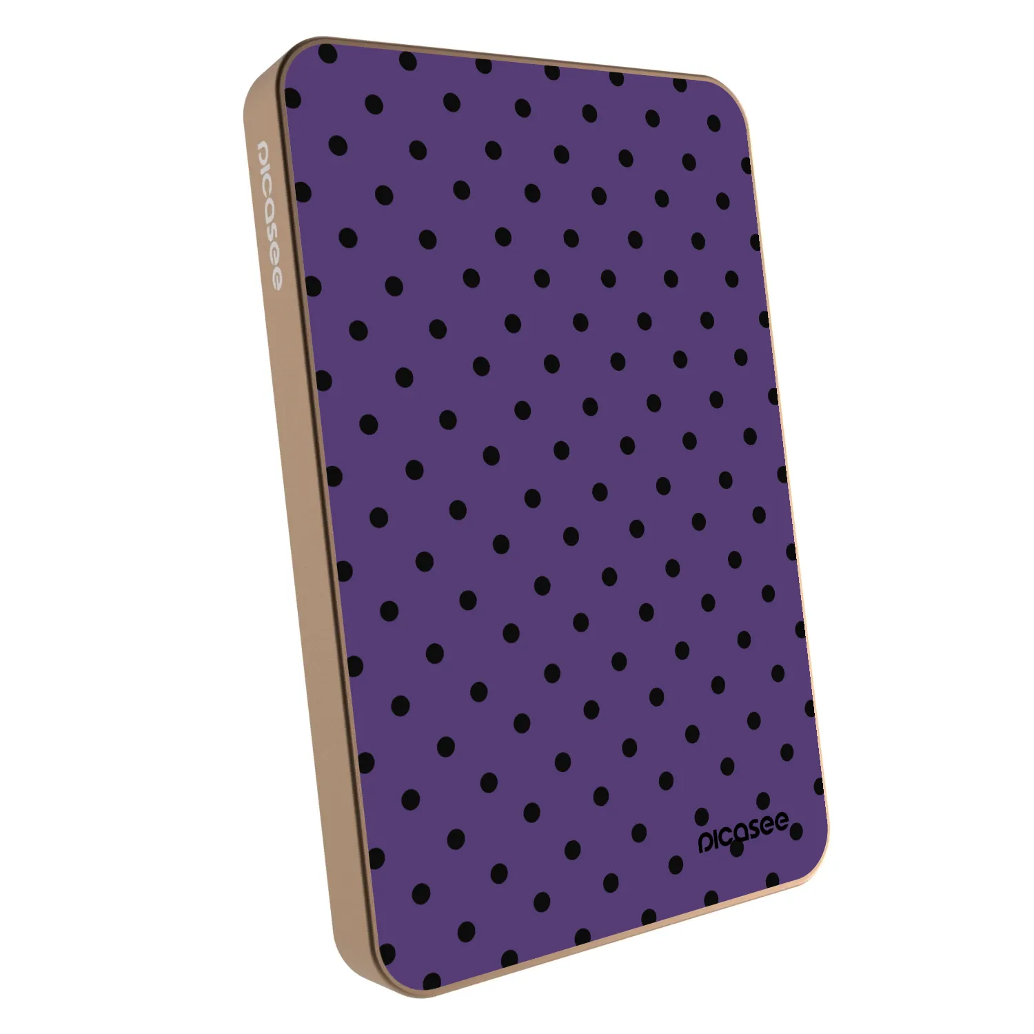 Picasee Powerbank με MagSafe 5 000 mAh Χρυσαφένιος - Flickers 2
