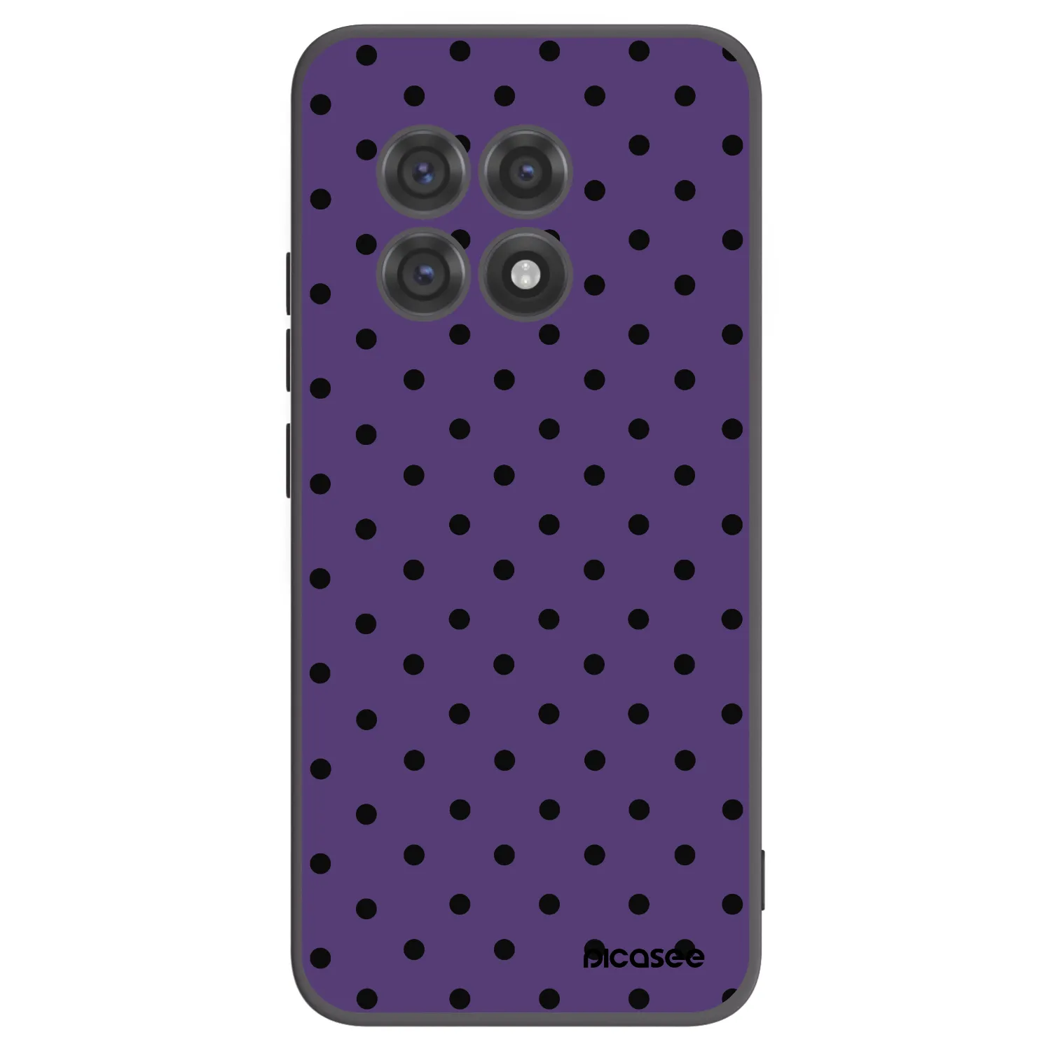 Picasee Μαύρη θήκη σιλικόνης για OnePlus 13R 5G - Flickers 2
