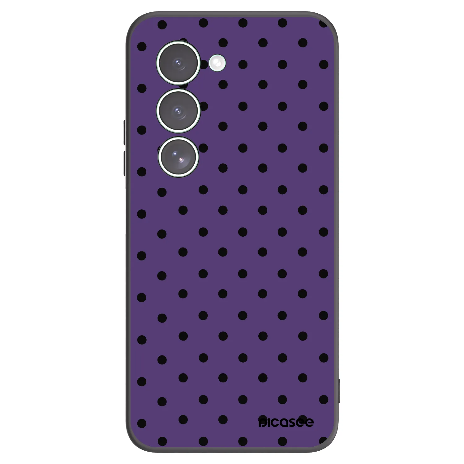 Picasee Μαύρη θήκη σιλικόνης για Xiaomi Redmi 15 5G - Flickers 2