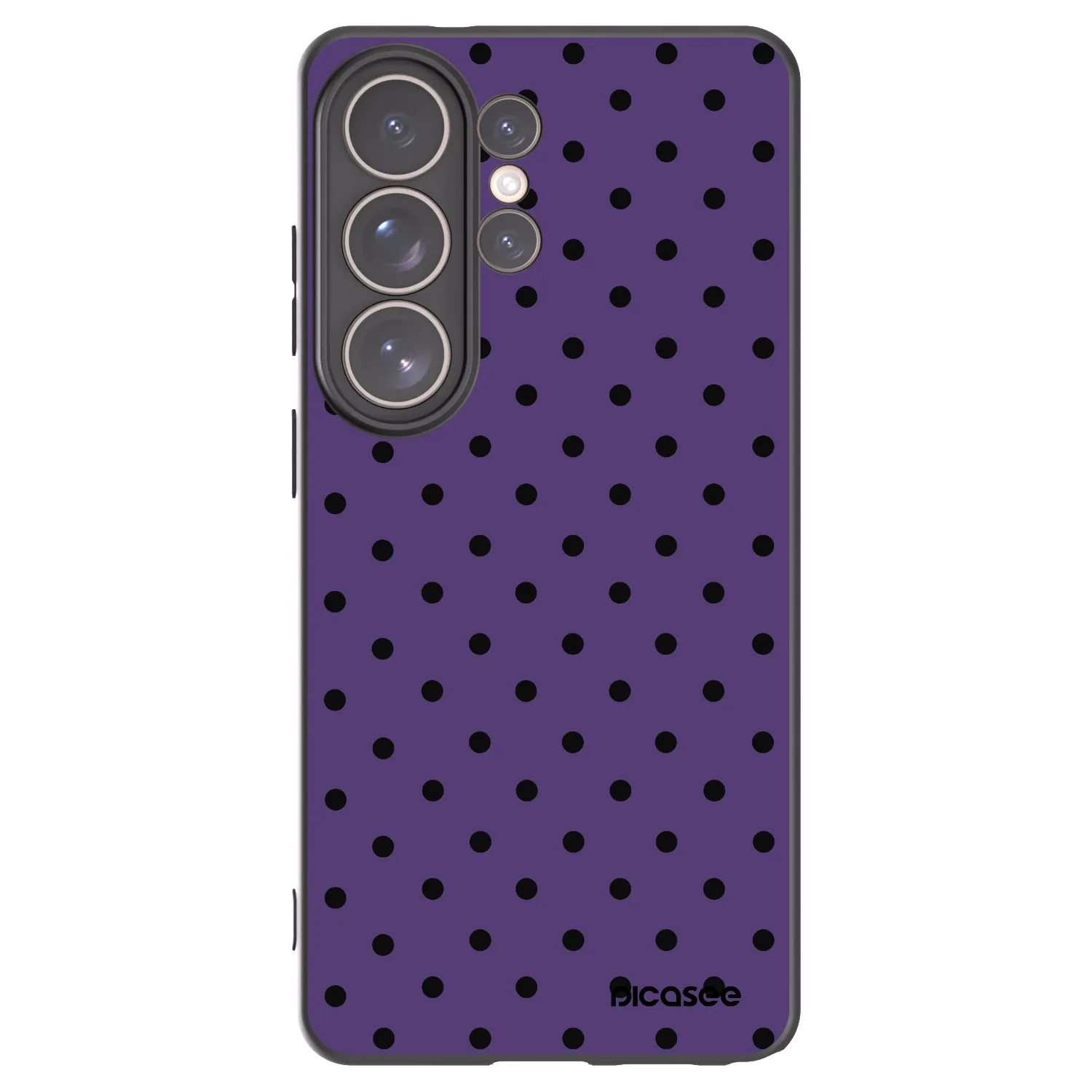 Picasee Μαύρη θήκη σιλικόνης για Samsung Galaxy S26 Ultra - Flickers 2