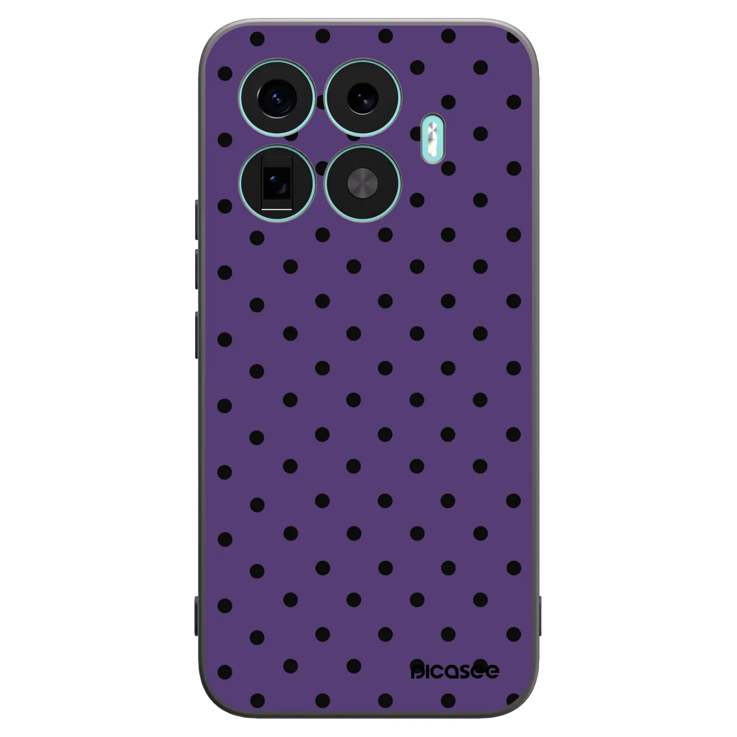 Picasee Μαύρη θήκη σιλικόνης για Xiaomi 17T Pro - Flickers 2