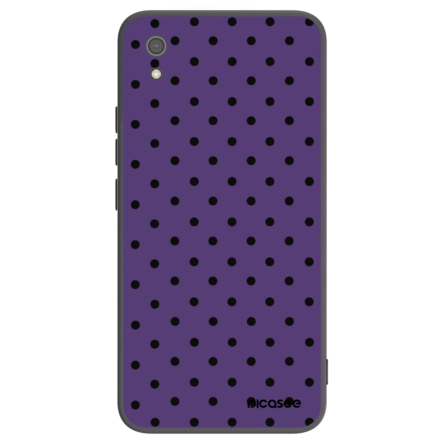 Picasee Μαύρη θήκη σιλικόνης για Xiaomi Redmi 7A - Flickers 2