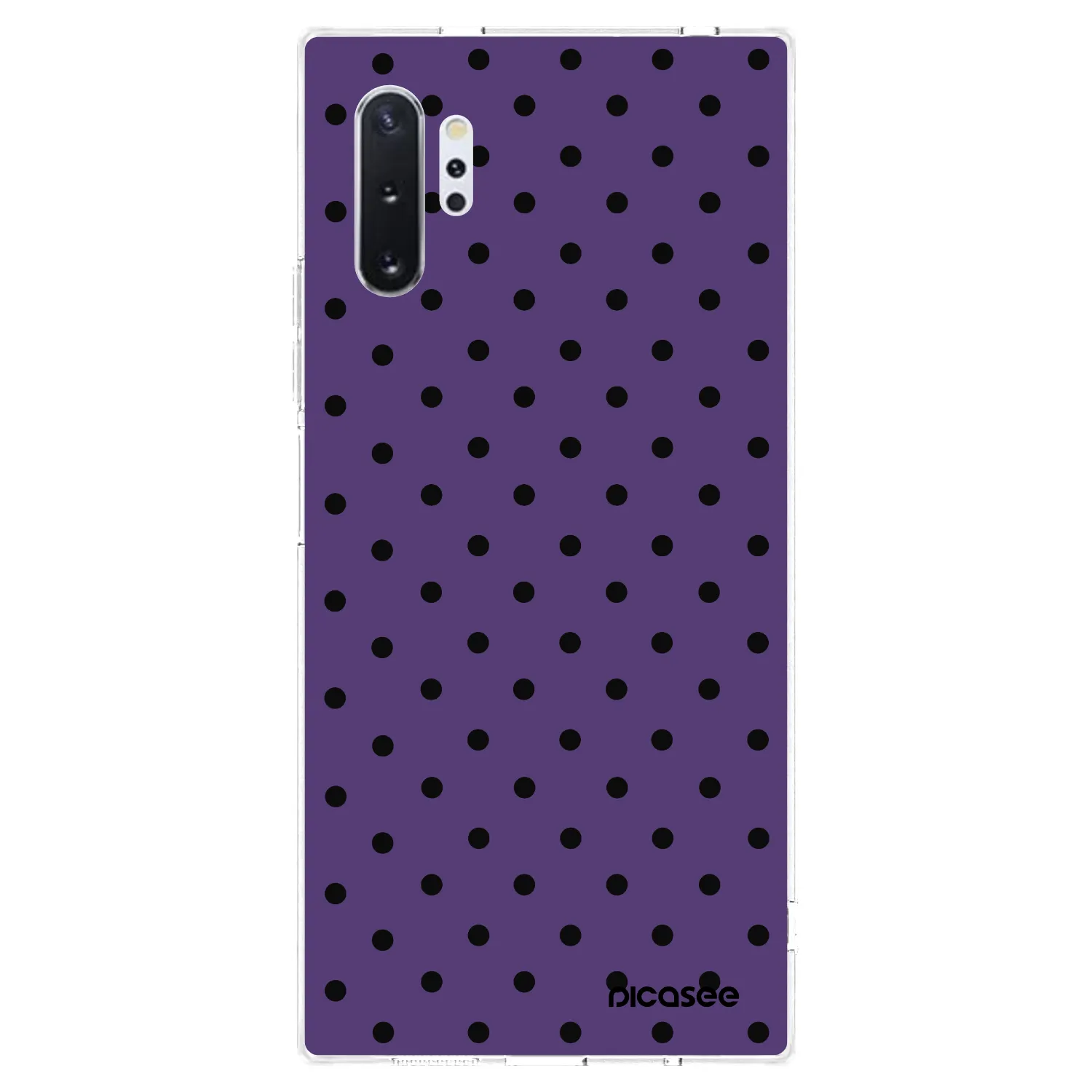 Picasee διαφανής θήκη σιλικόνης Samsung Galaxy Note 10+ N975F - Flickers 2