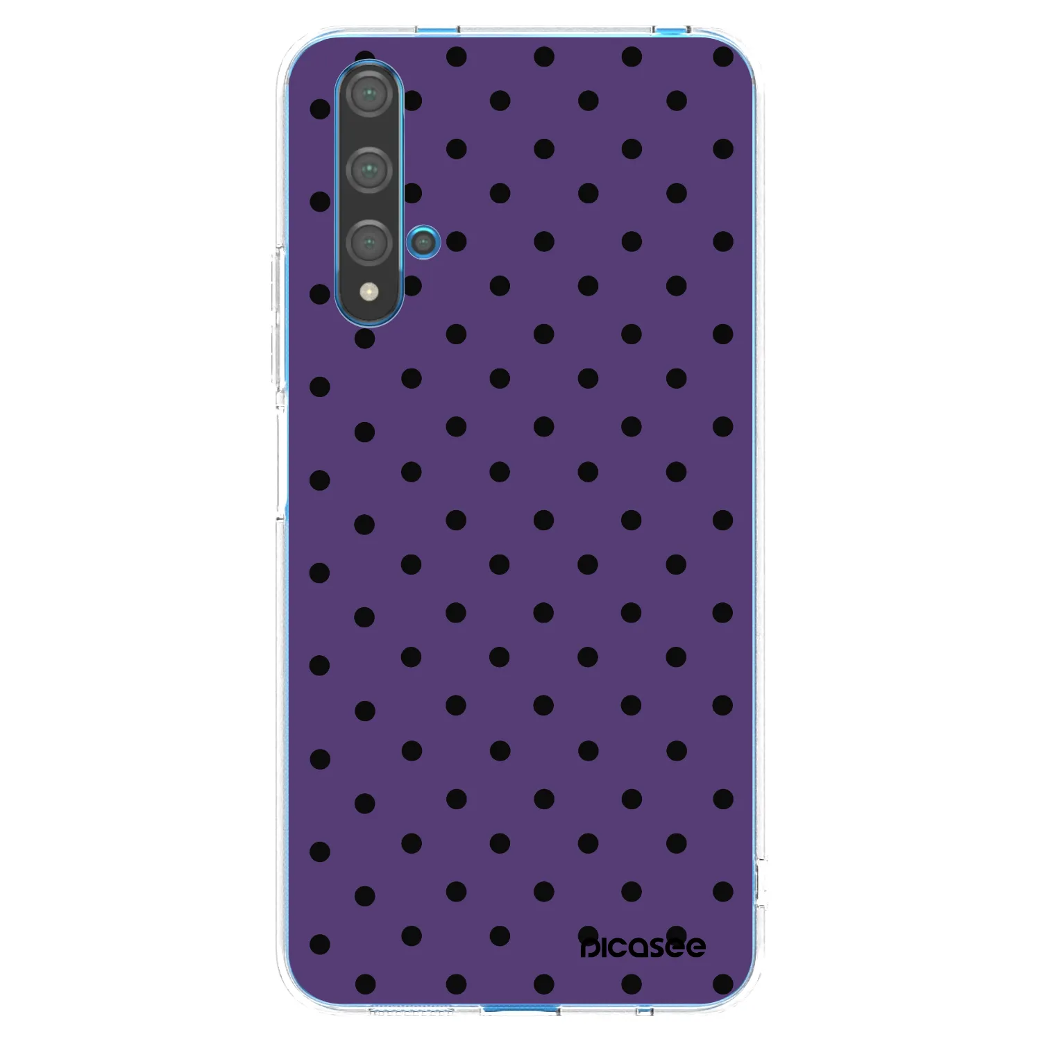 Picasee διαφανής θήκη σιλικόνης Huawei Nova 5T - Flickers 2