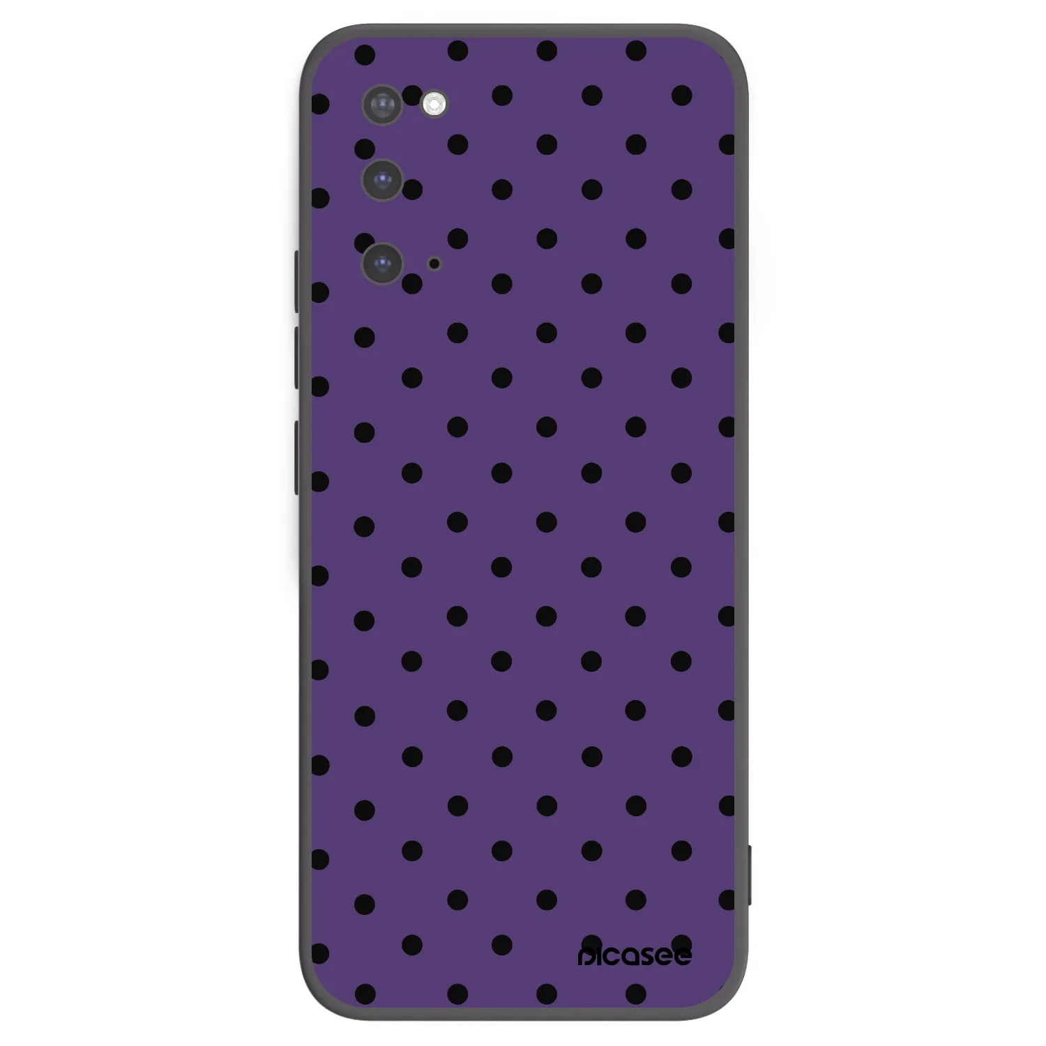 Picasee Μαύρη θήκη σιλικόνης για Samsung Galaxy S20 G980F - Flickers 2