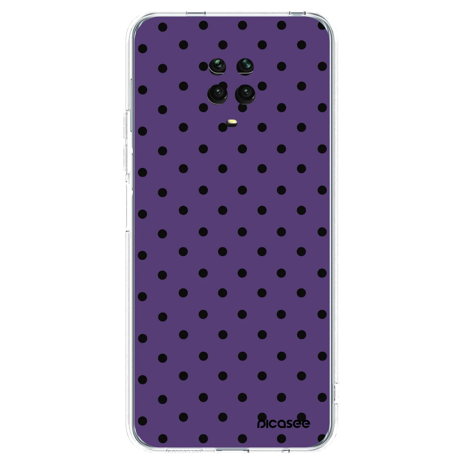 Picasee διαφανής θήκη σιλικόνης Xiaomi Redmi Note 9 Pro - Flickers 2