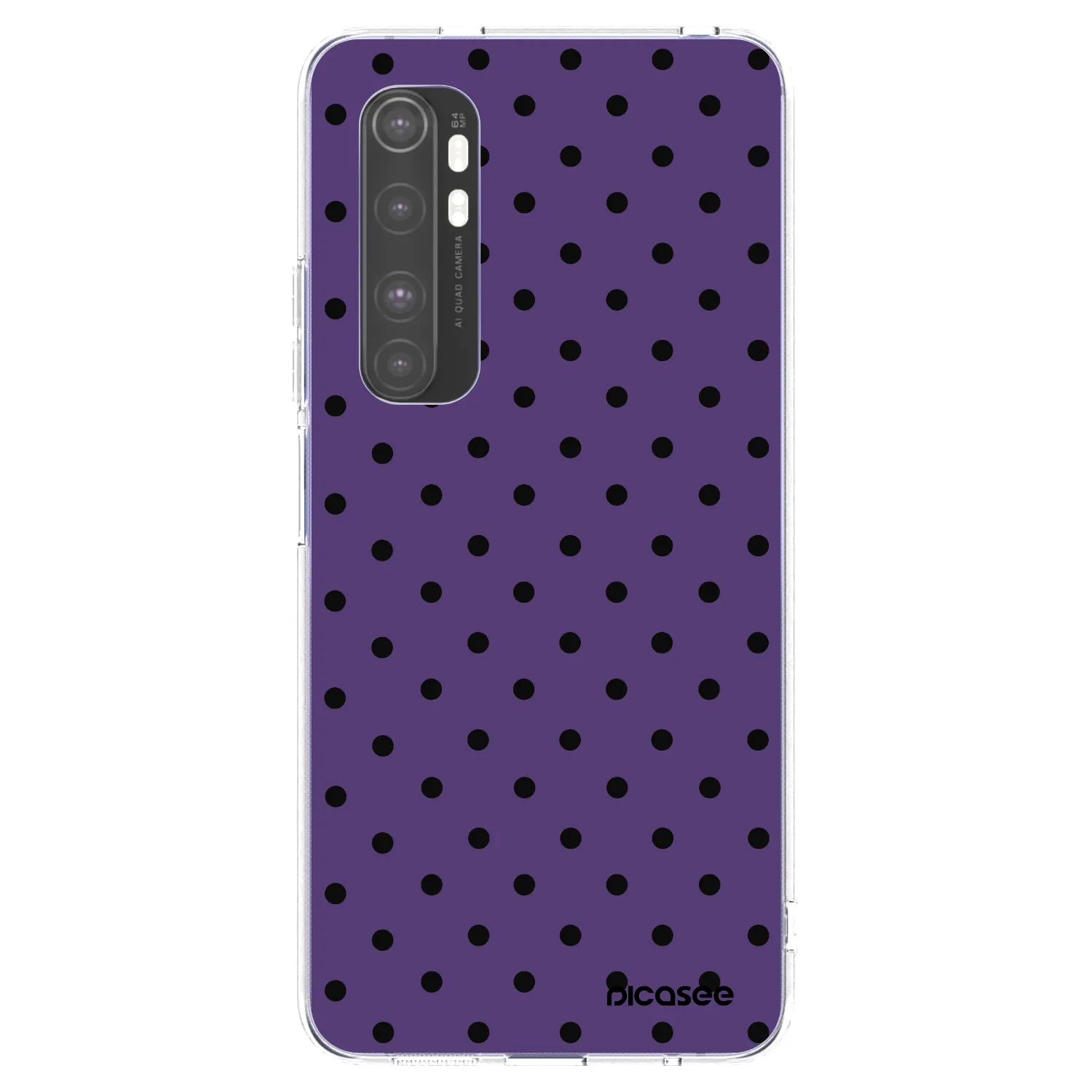 Picasee διαφανής θήκη σιλικόνης Xiaomi Mi Note 10 Lite - Flickers 2