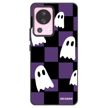 Picasee Μαύρη θήκη σιλικόνης για Xiaomi 13 Lite - Ghosts