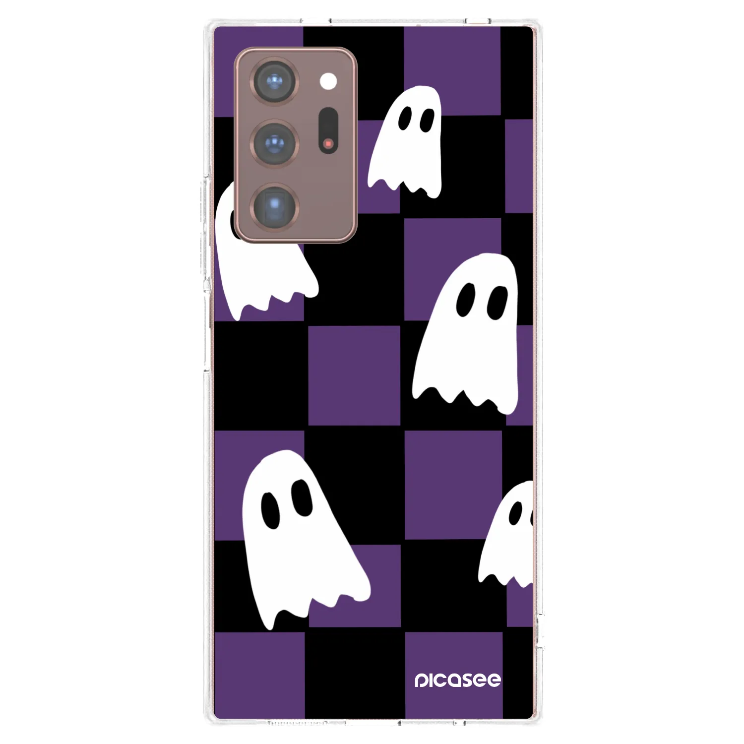 Picasee διαφανής θήκη σιλικόνης Samsung Galaxy Note 20 Ultra - Ghosts