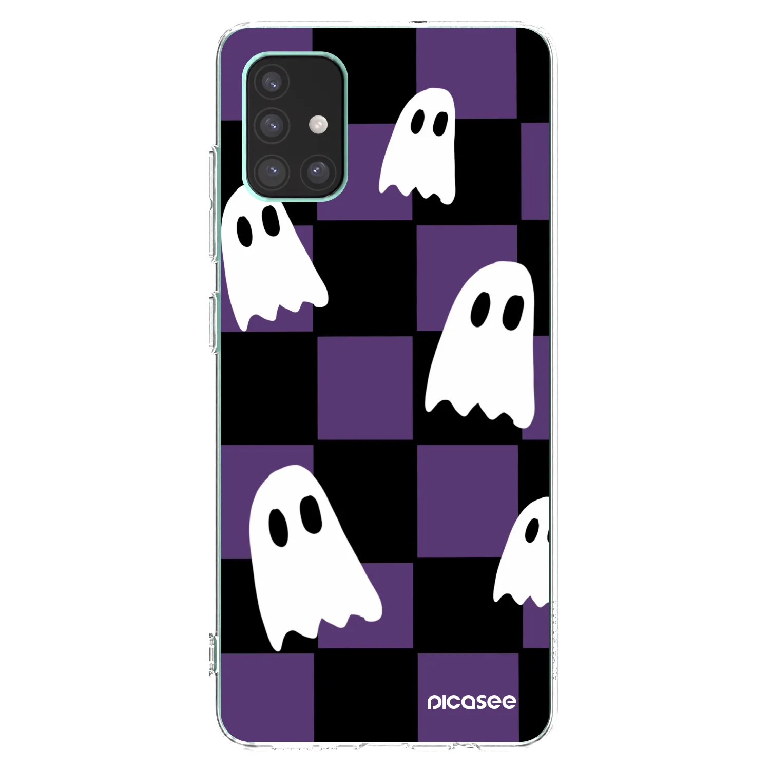 Picasee διαφανής θήκη σιλικόνης Samsung Galaxy M51 M515F - Ghosts