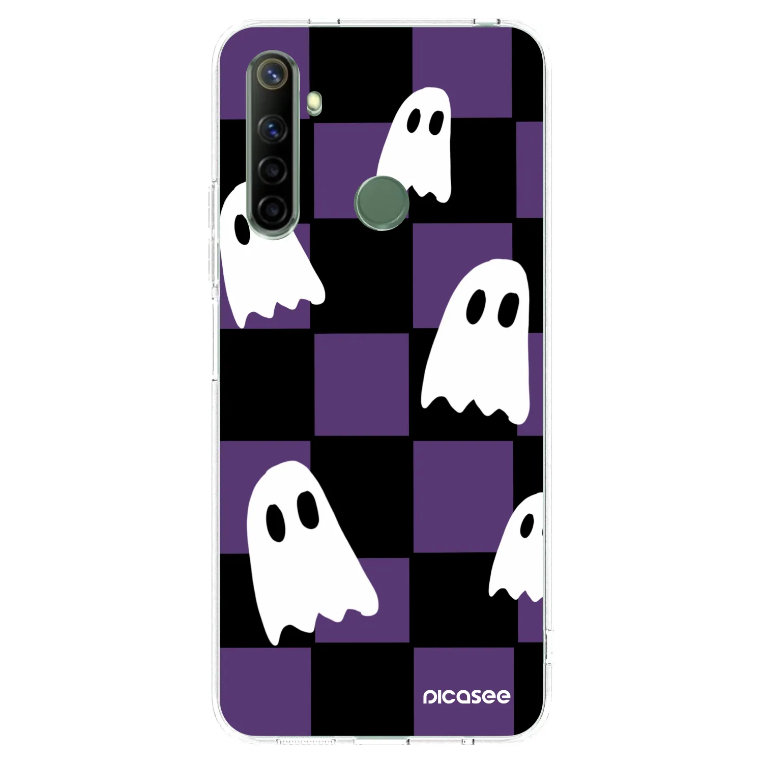 Picasee διαφανής θήκη σιλικόνης Realme 6i - Ghosts
