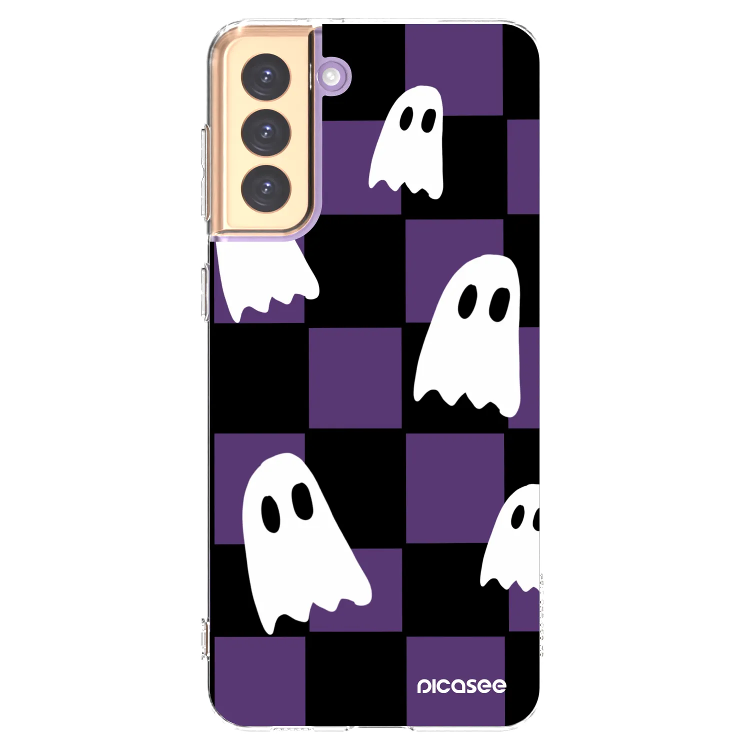 Picasee διαφανής θήκη σιλικόνης Samsung Galaxy S21+ 5G G996F - Ghosts