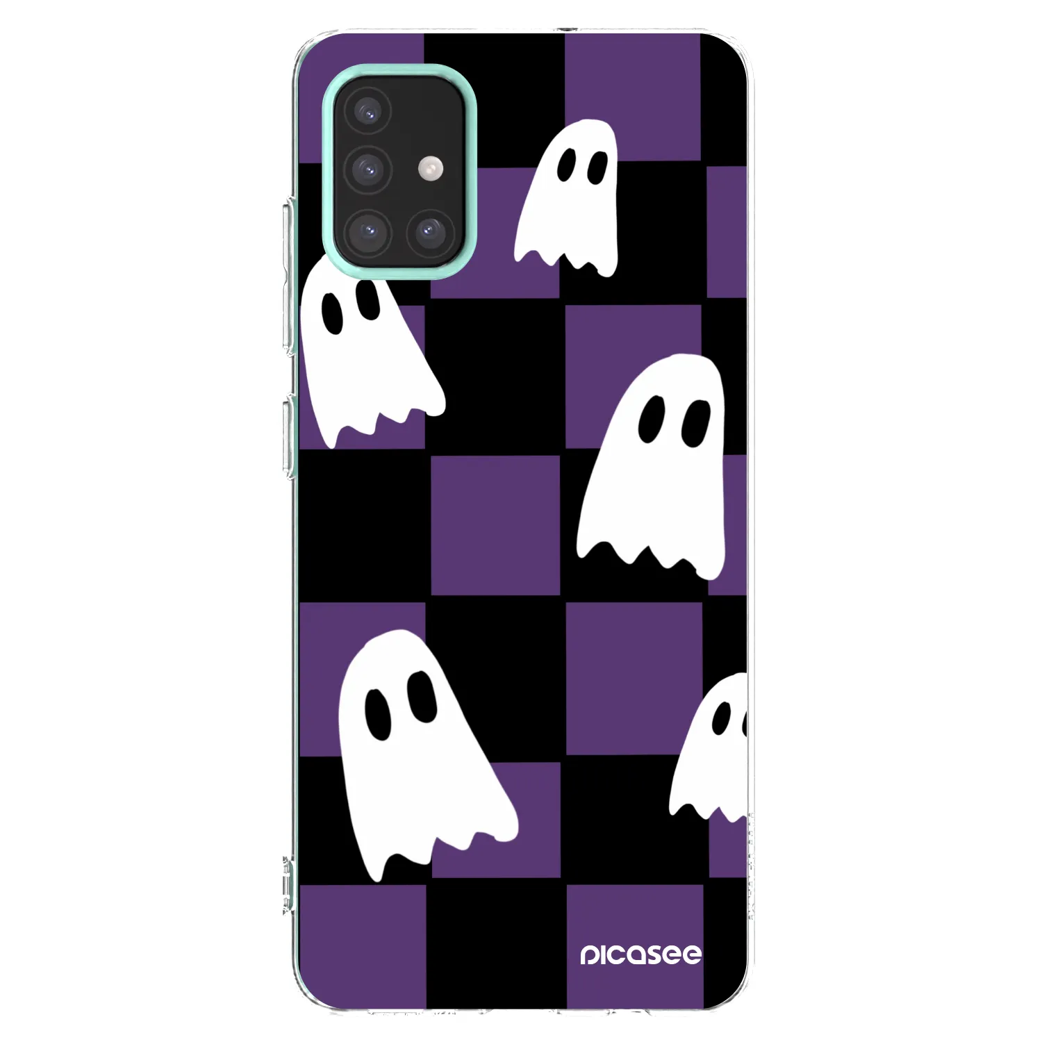 Picasee διαφανής θήκη σιλικόνης Samsung Galaxy M31s - Ghosts