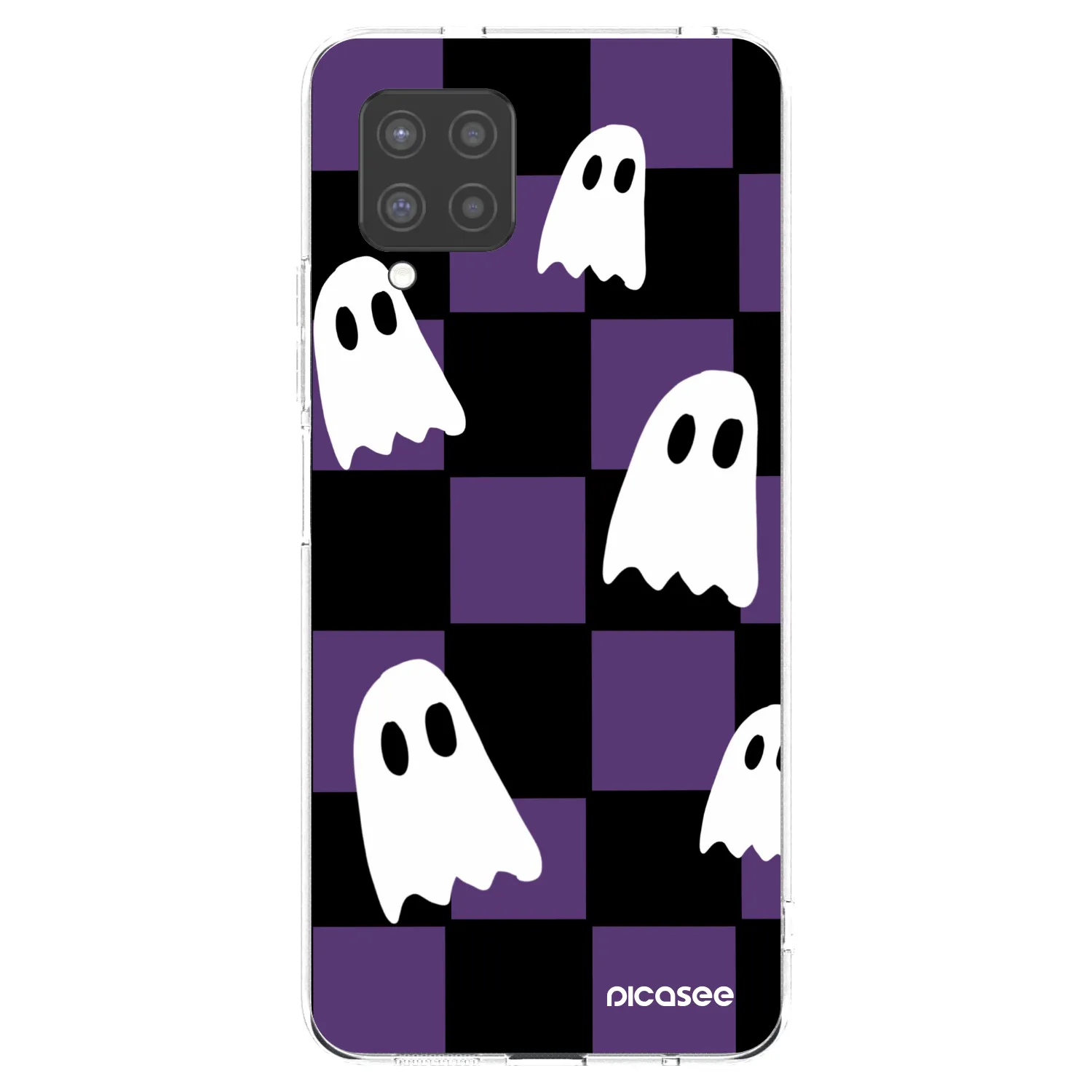 Picasee διαφανής θήκη σιλικόνης Samsung Galaxy A42 A426B - Ghosts