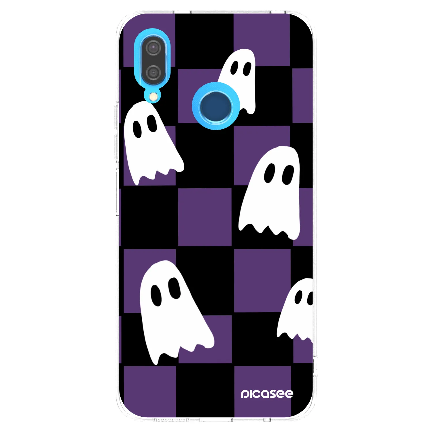 Picasee διαφανής θήκη σιλικόνης Huawei P20 Lite - Ghosts