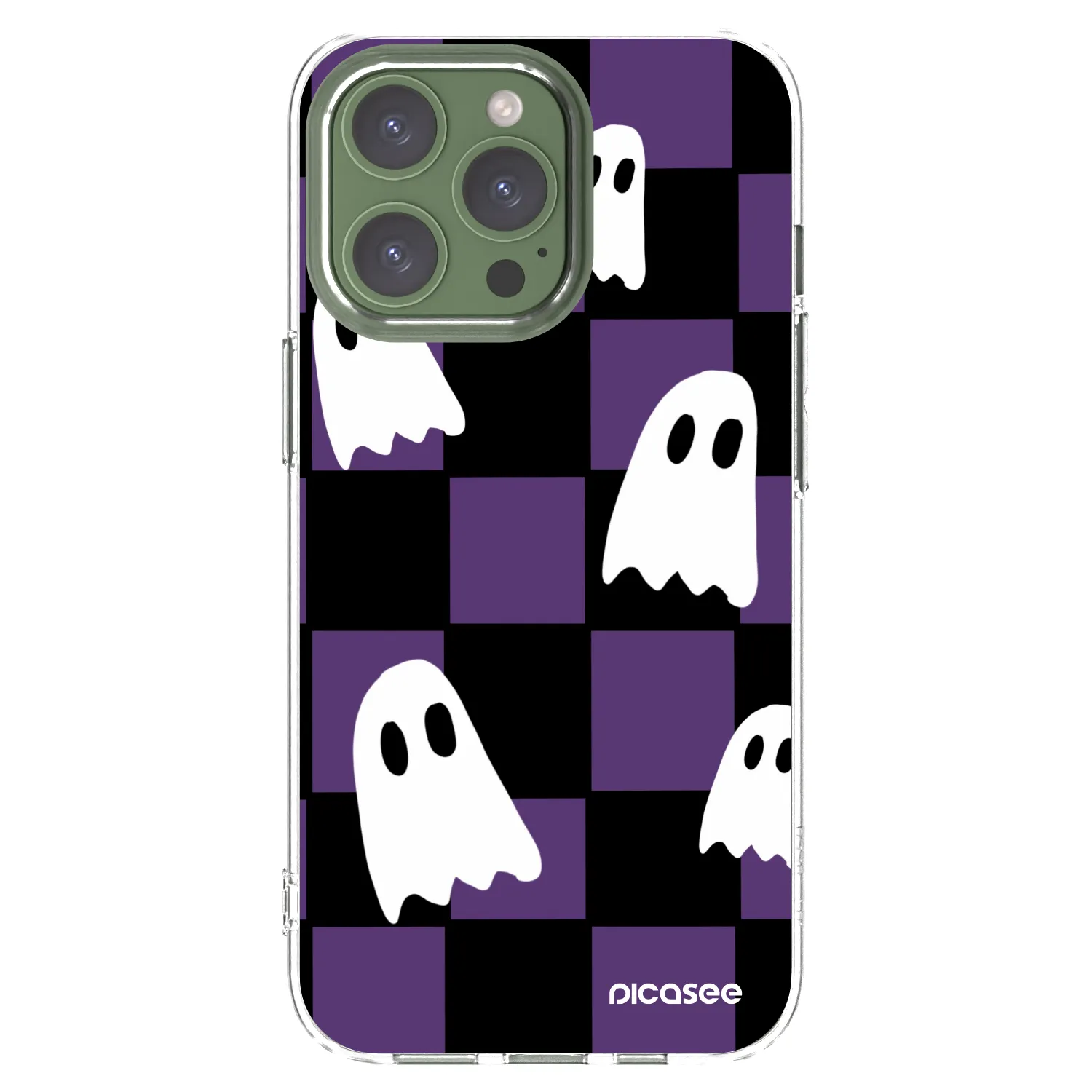 Picasee διαφανής θήκη σιλικόνης Apple iPhone 13 Pro - Ghosts