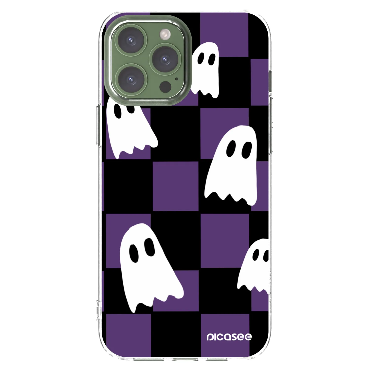 Picasee διαφανής θήκη σιλικόνης Apple iPhone 13 Pro Max - Ghosts