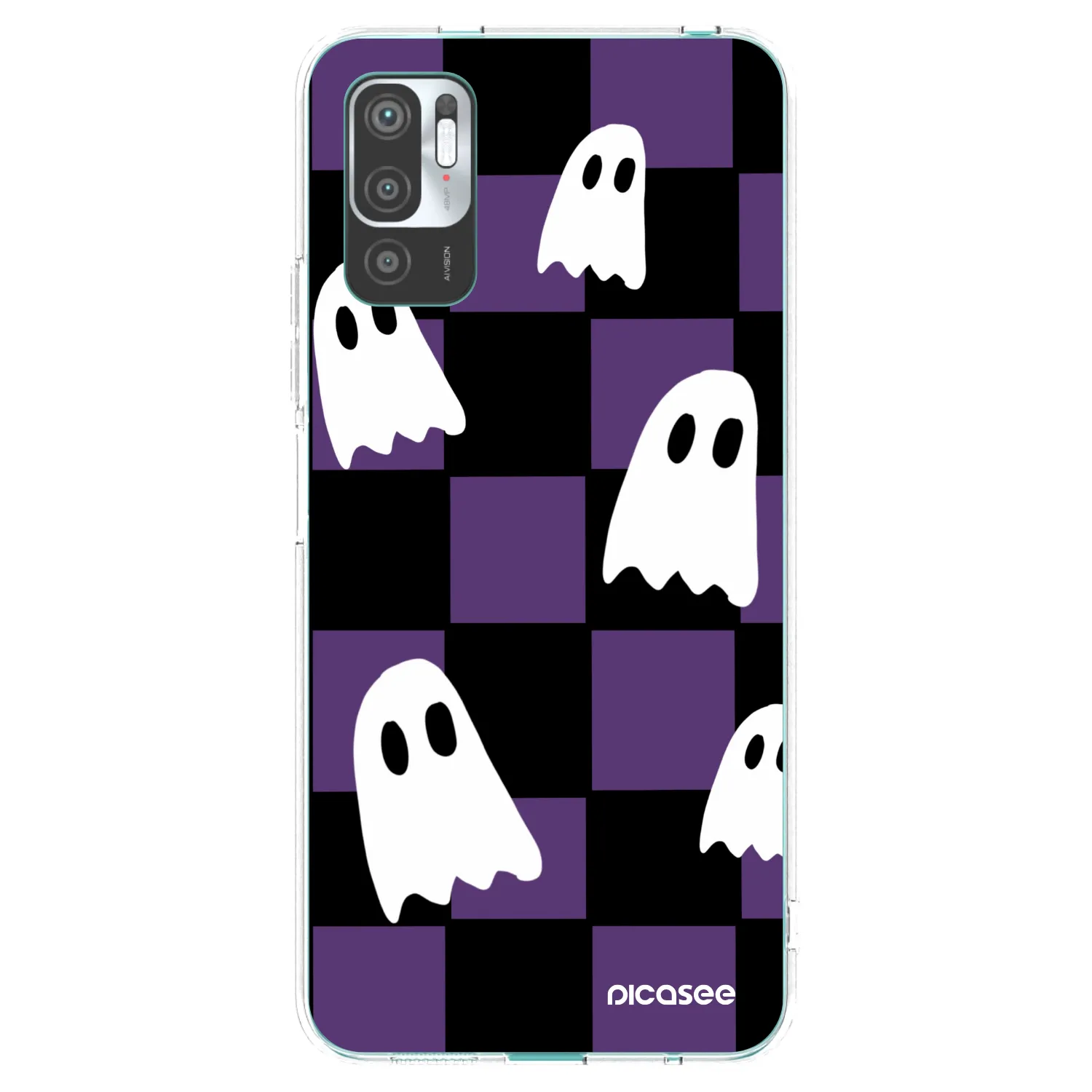 Picasee διαφανής θήκη σιλικόνης Xiaomi Redmi Note 10 5G - Ghosts