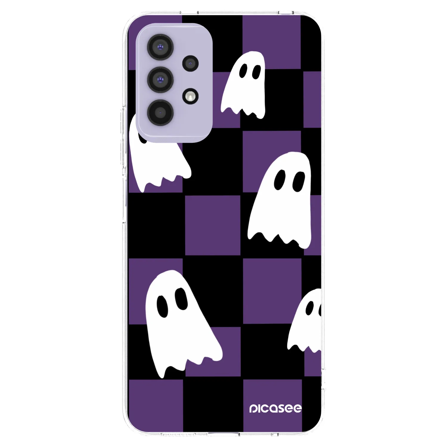 Picasee διαφανής θήκη σιλικόνης Samsung Galaxy A32 4G SM-A325F - Ghosts