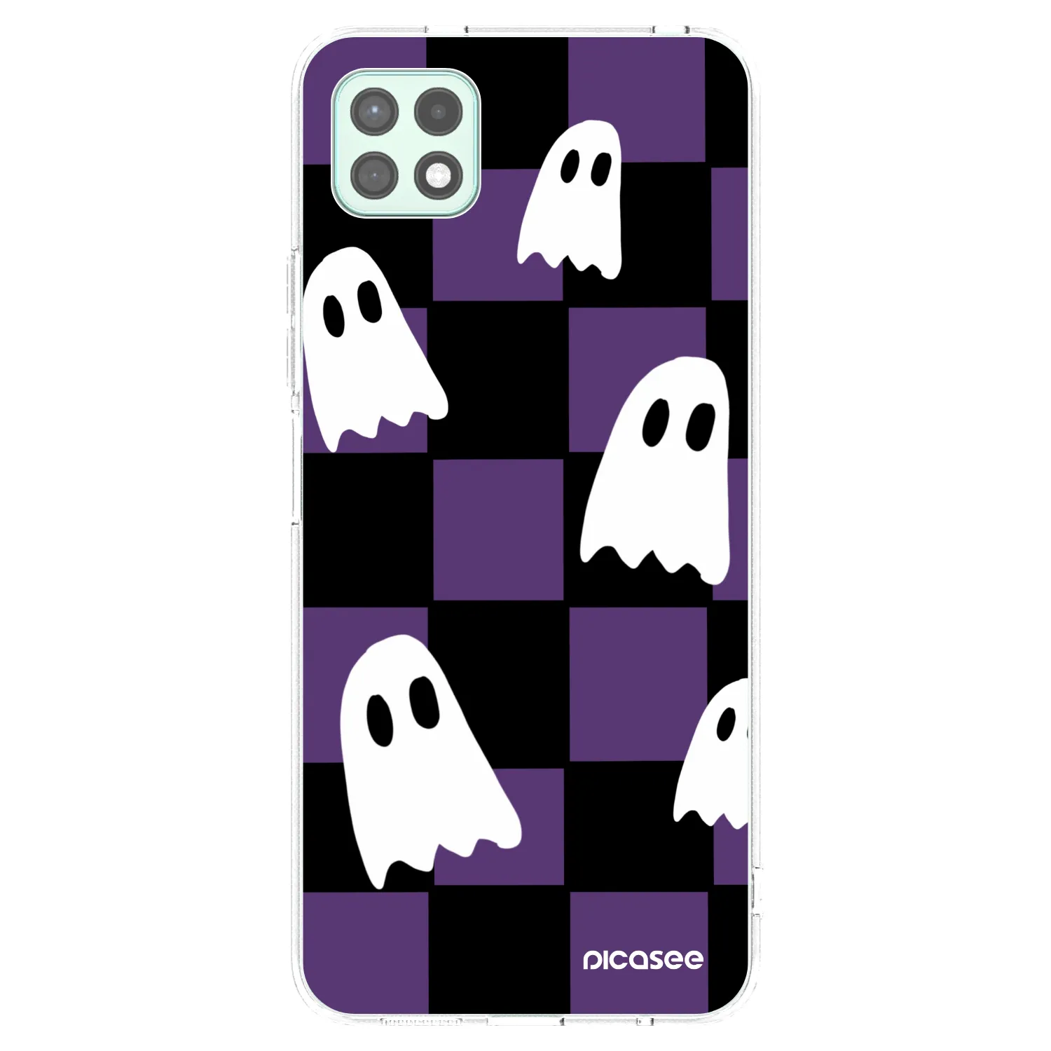 Picasee διαφανής θήκη σιλικόνης Samsung Galaxy A22 A226B 5G - Ghosts
