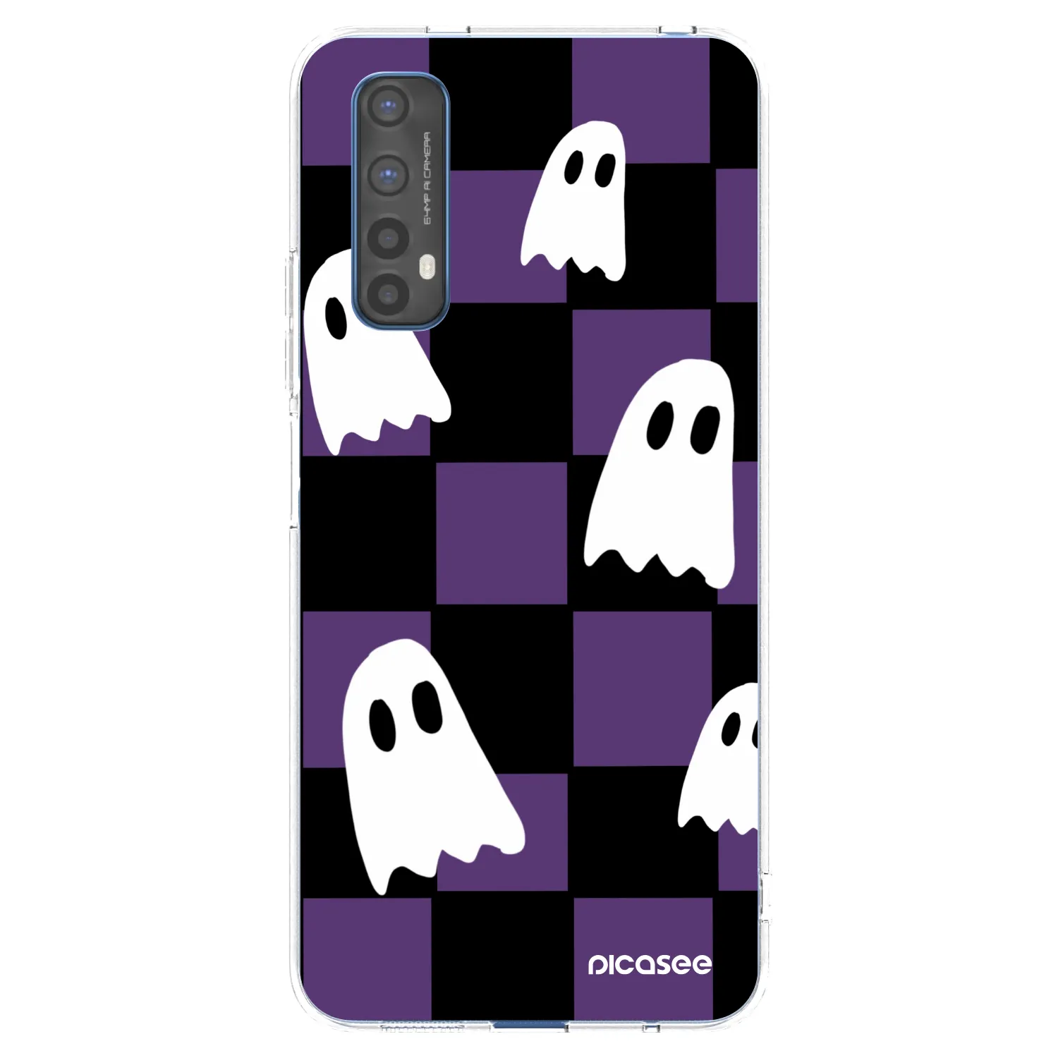 Picasee διαφανής θήκη σιλικόνης Realme 7 - Ghosts