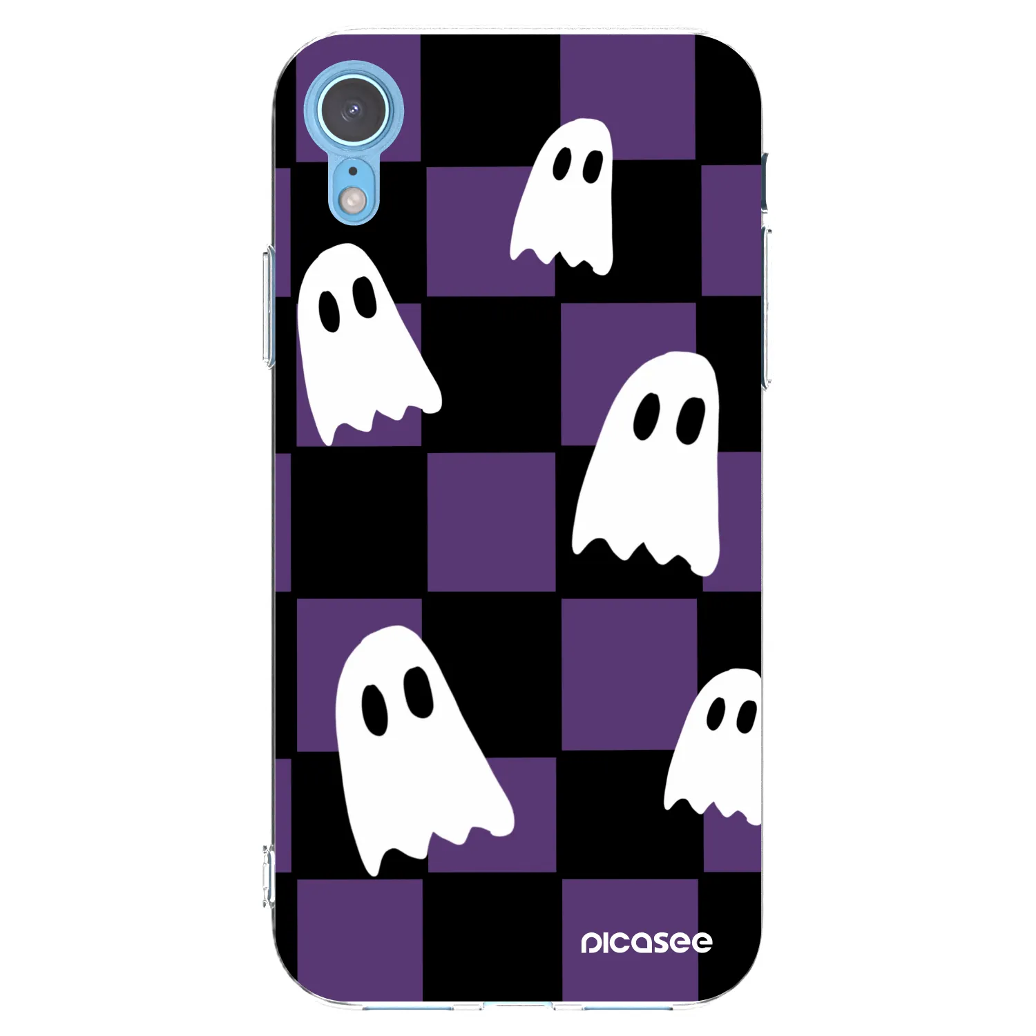 Picasee διαφανής θήκη σιλικόνης Apple iPhone XR - Ghosts