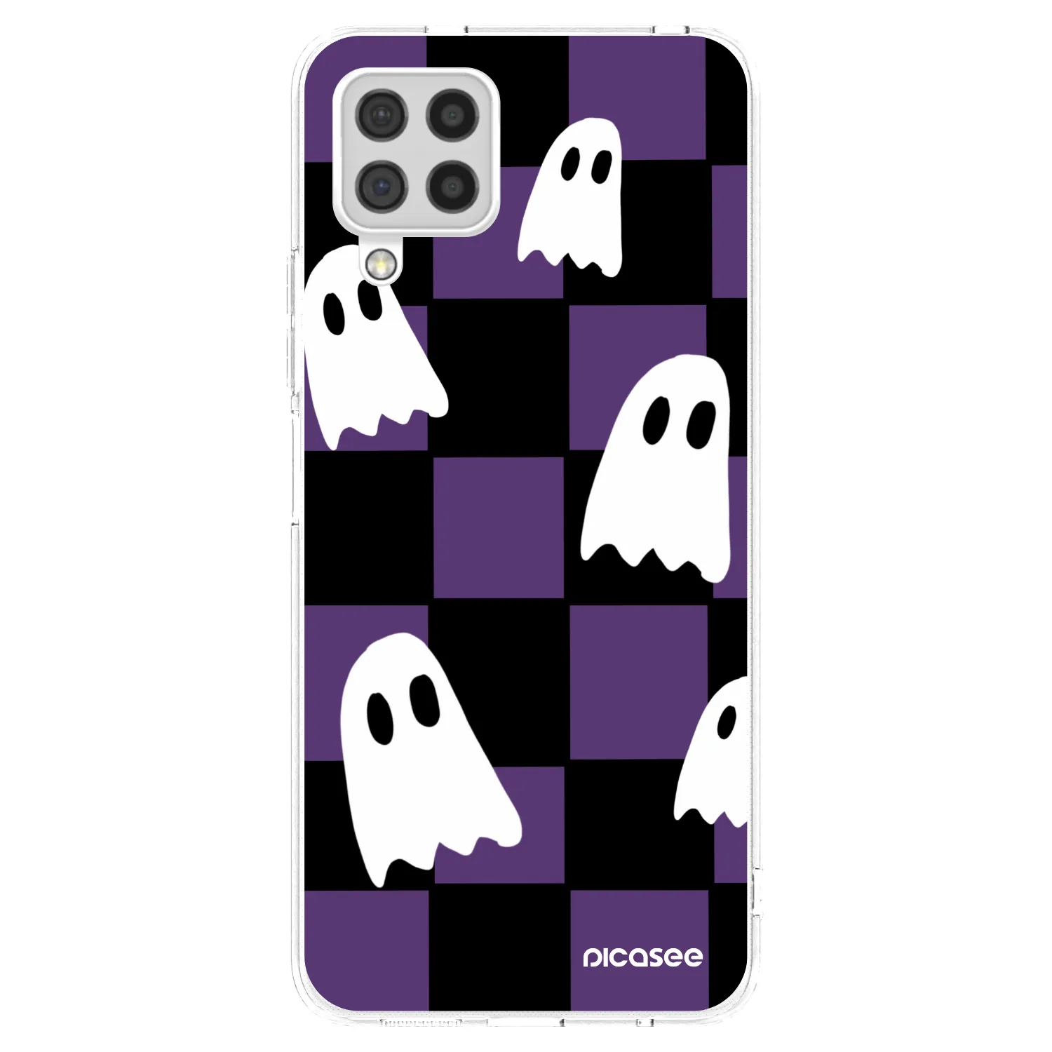 Picasee διαφανής θήκη σιλικόνης Samsung Galaxy A22 A225F 4G - Ghosts