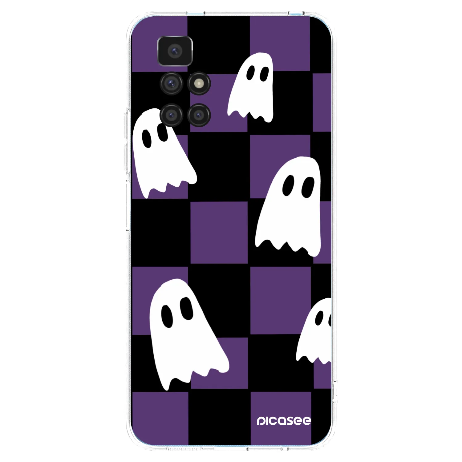 Picasee διαφανής θήκη σιλικόνης Xiaomi Redmi 10 - Ghosts