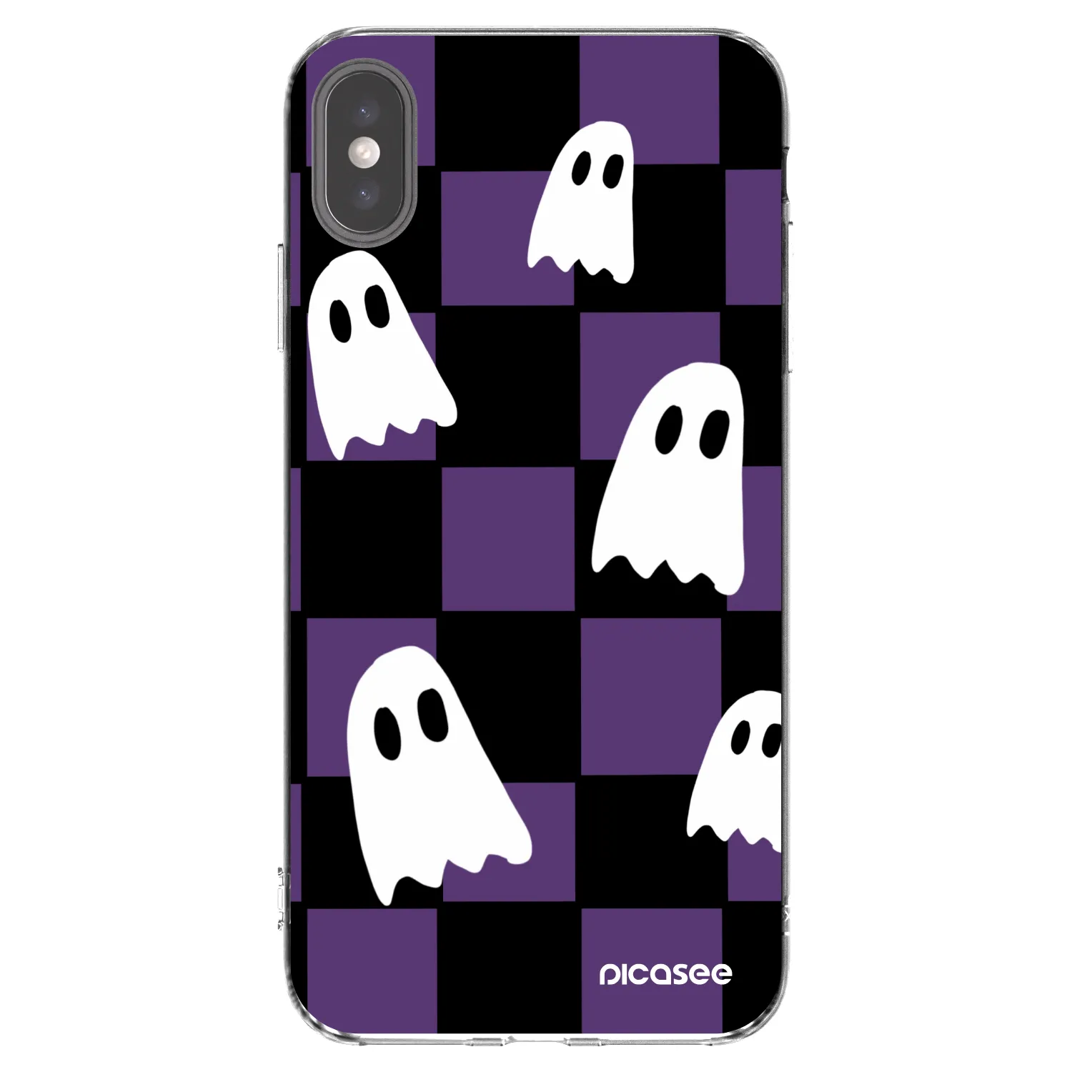 Picasee διαφανής θήκη σιλικόνης Apple iPhone XS Max - Ghosts