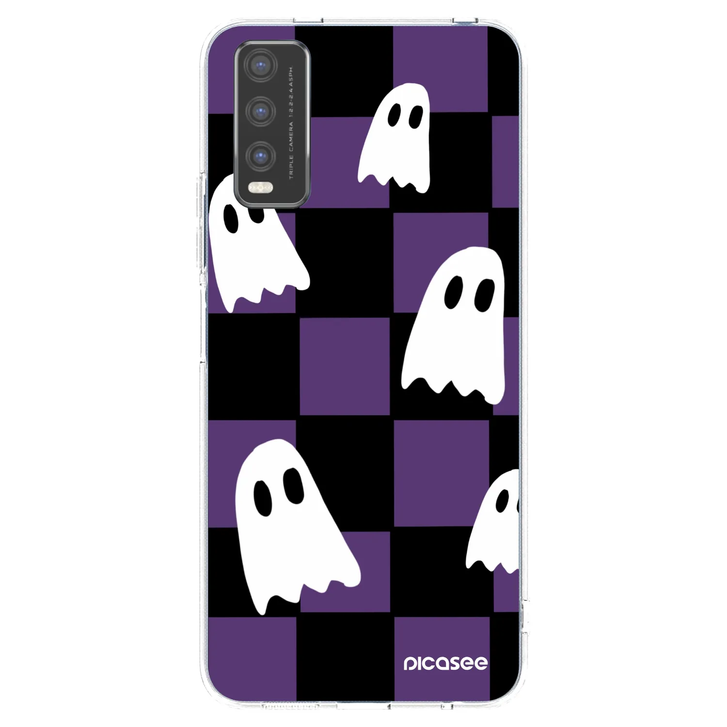 Picasee διαφανής θήκη σιλικόνης Vivo Y20s - Ghosts