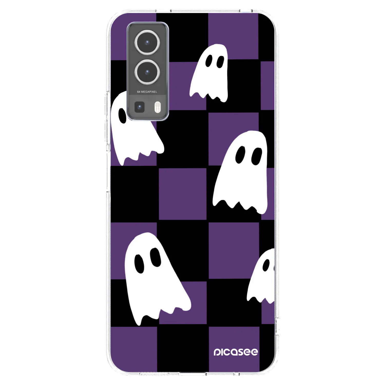 Picasee διαφανής θήκη σιλικόνης Vivo Y72 5G - Ghosts