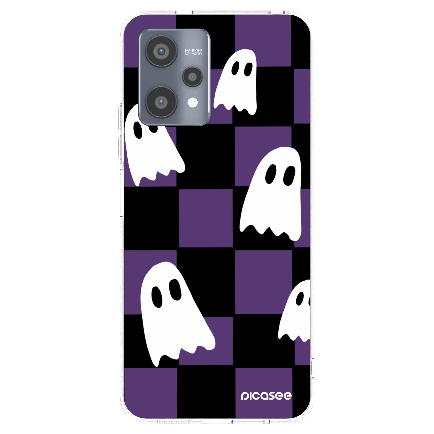 Picasee διαφανής θήκη σιλικόνης Realme 9 Pro 5G - Ghosts