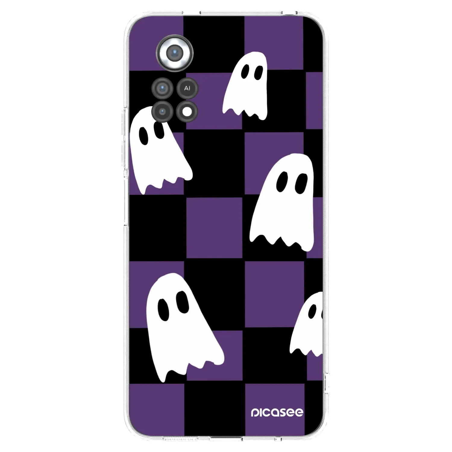 Picasee διαφανής θήκη σιλικόνης Xiaomi Poco X4 Pro 5G - Ghosts