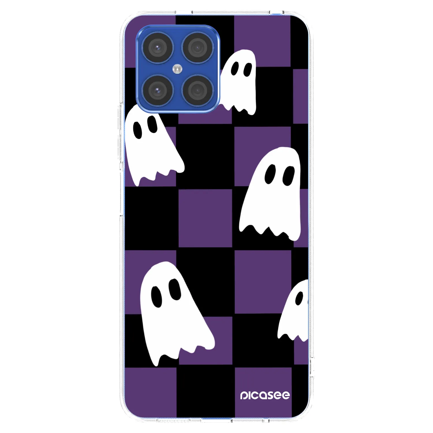 Picasee διαφανής θήκη σιλικόνης Honor X8 4G - Ghosts