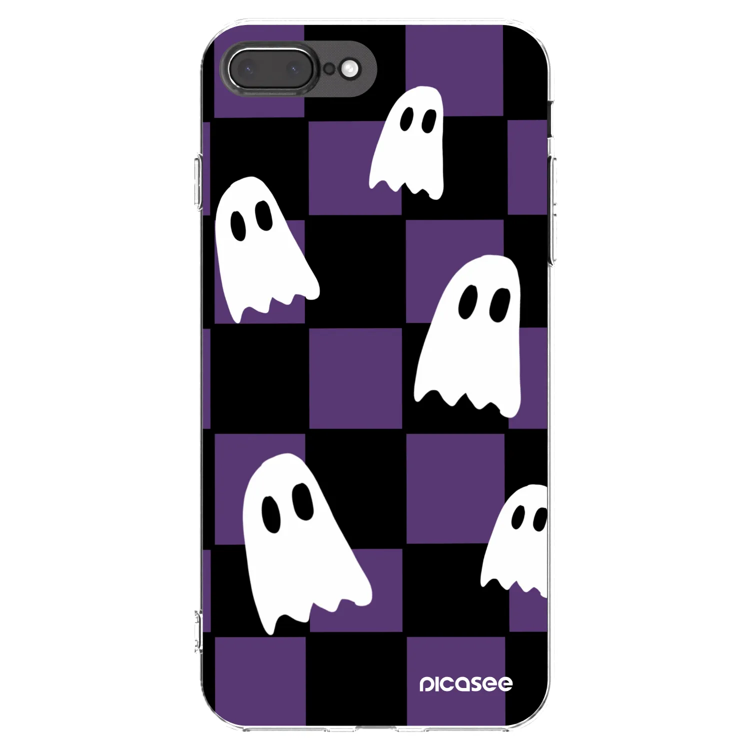 Picasee διαφανής θήκη σιλικόνης Apple iPhone 8 Plus - Ghosts