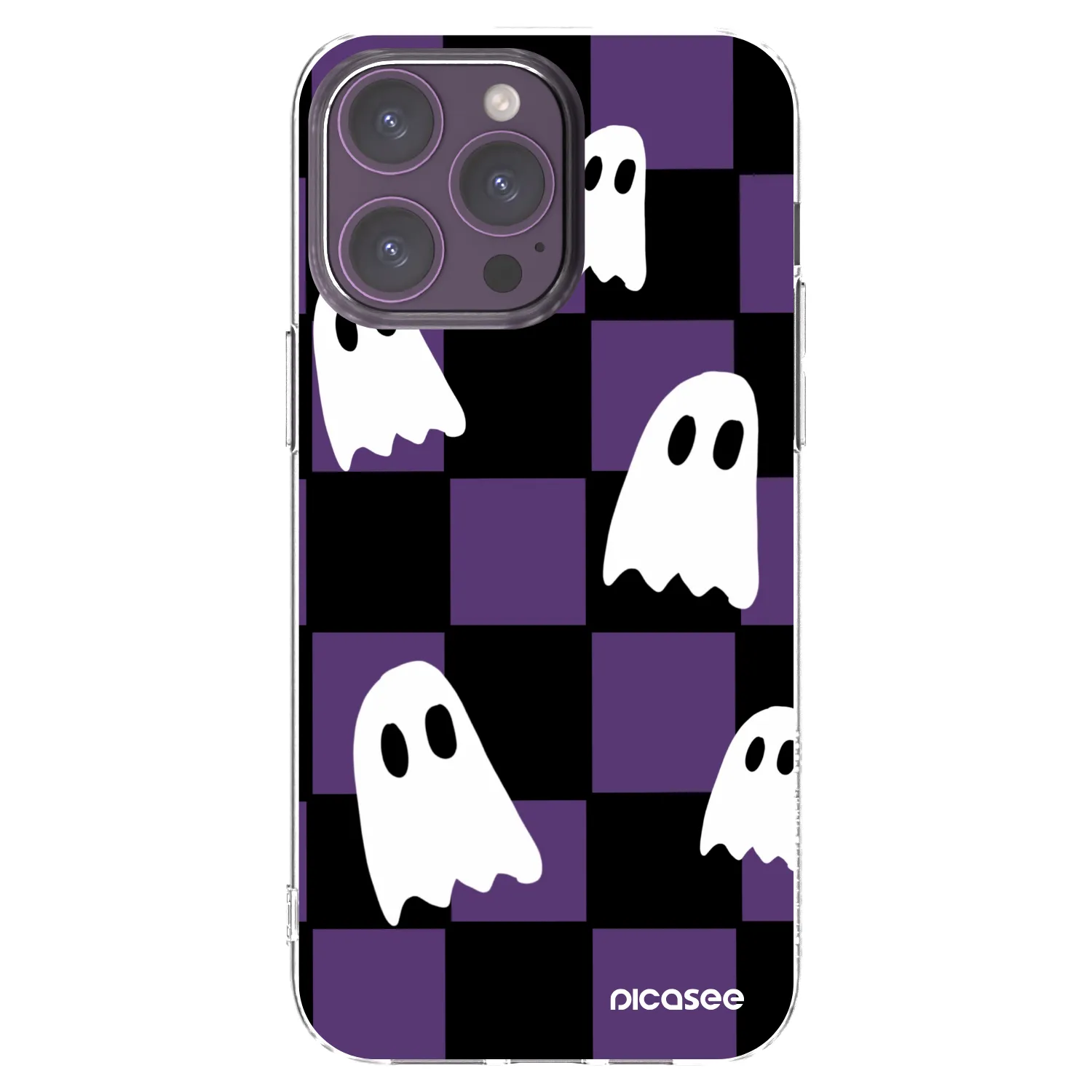Picasee διαφανής θήκη σιλικόνης Apple iPhone 14 Pro Max - Ghosts