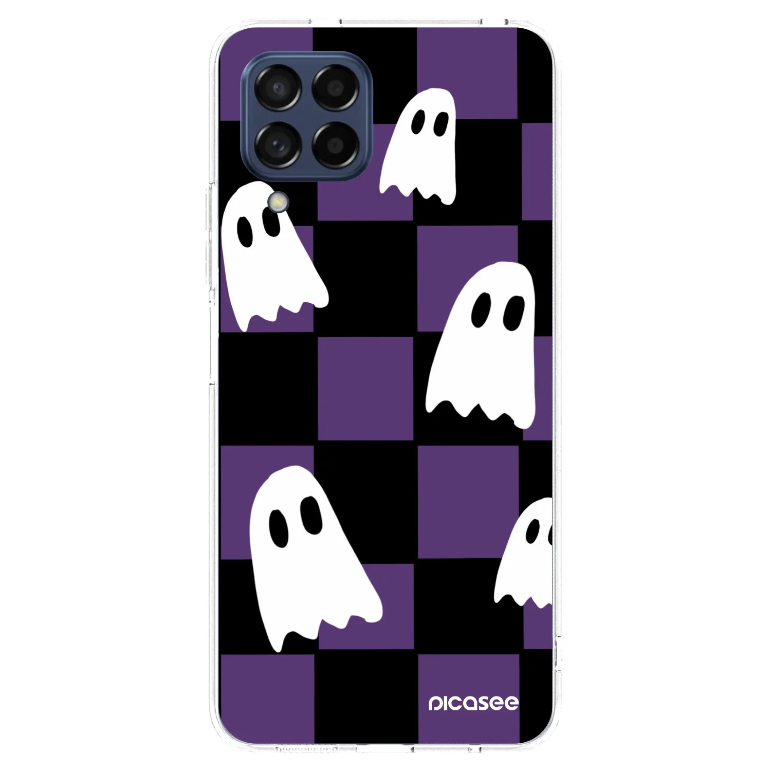 Picasee διαφανής θήκη σιλικόνης Samsung Galaxy M53 5G - Ghosts