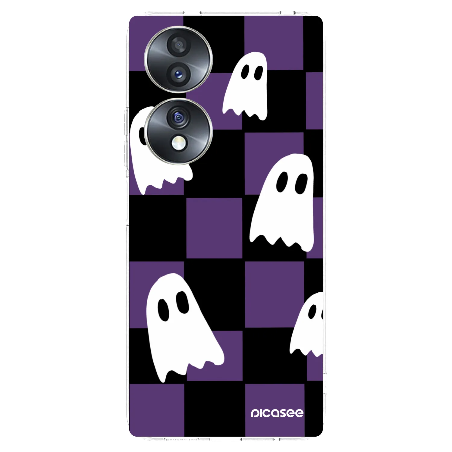 Picasee διαφανής θήκη σιλικόνης Honor 70 - Ghosts
