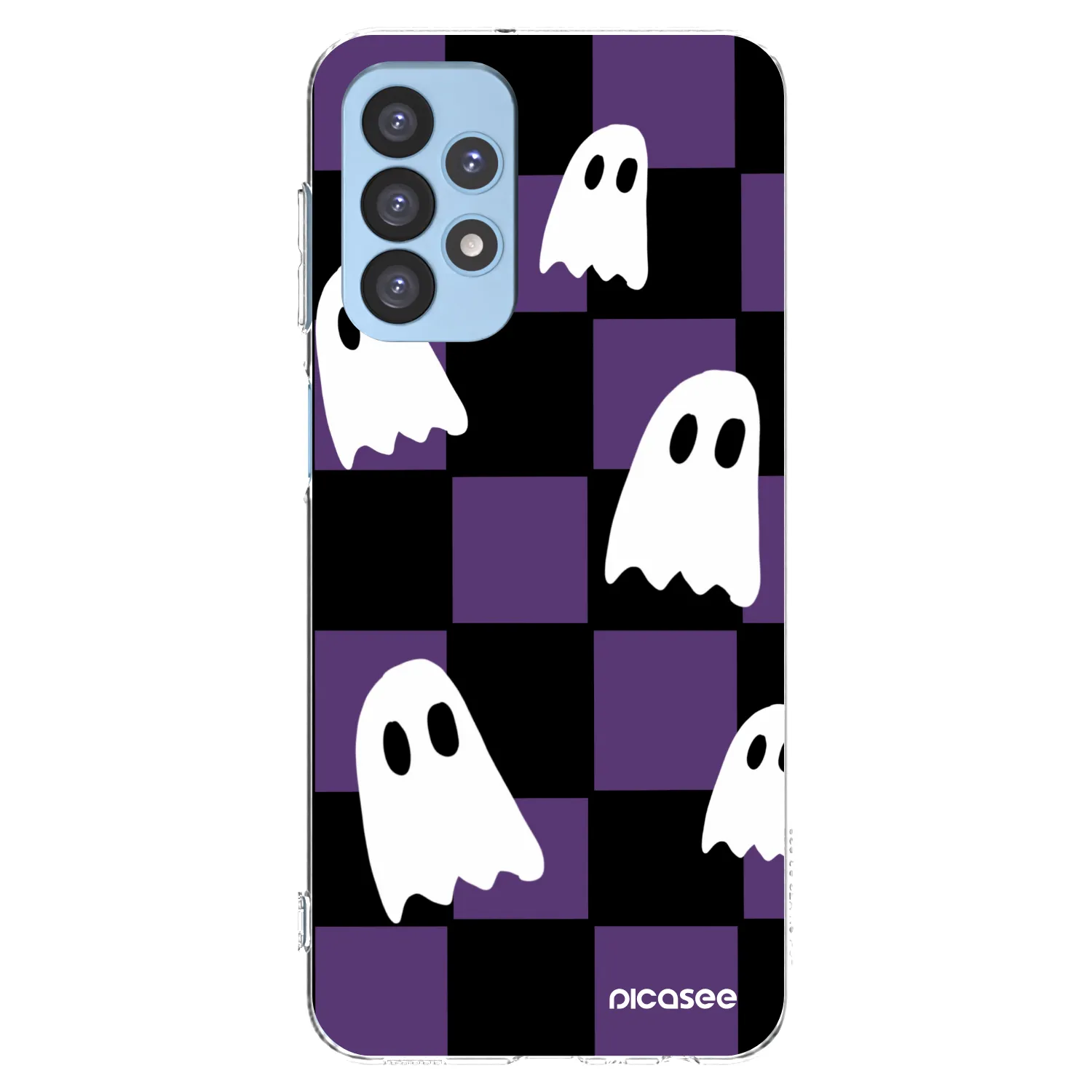 Picasee διαφανής θήκη σιλικόνης Samsung Galaxy A23 A235F 4G - Ghosts