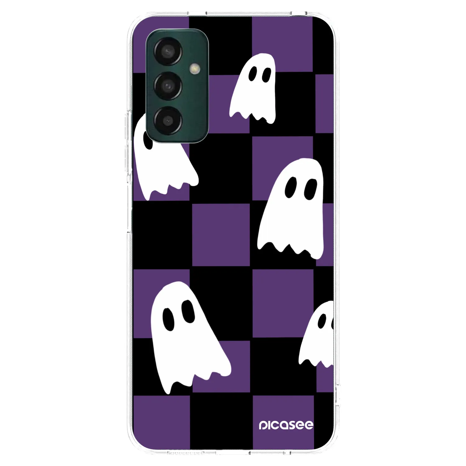 Picasee διαφανής θήκη σιλικόνης Samsung Galaxy M23 5G - Ghosts