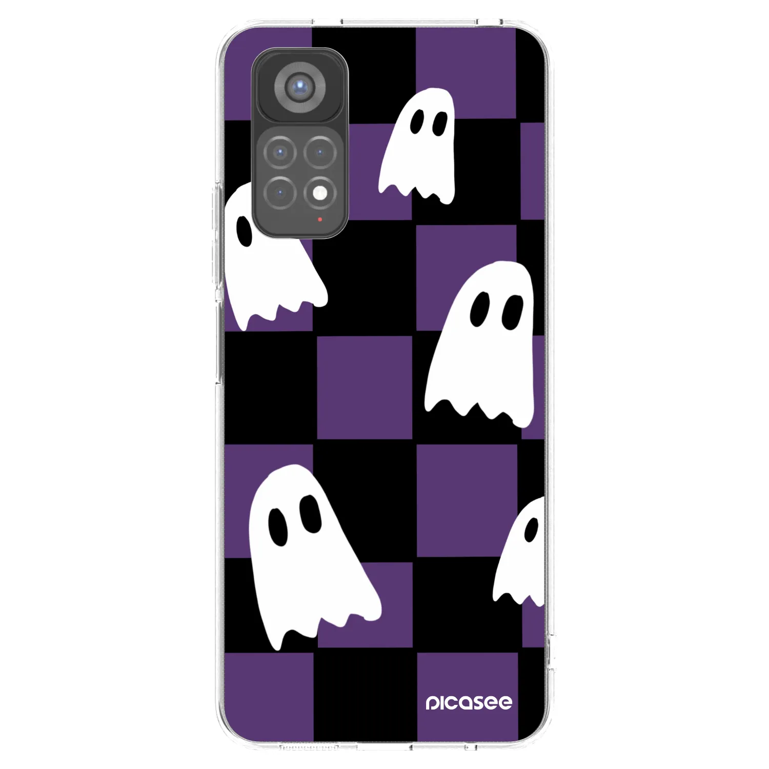 Picasee διαφανής θήκη σιλικόνης Xiaomi Redmi Note 11S 5G - Ghosts