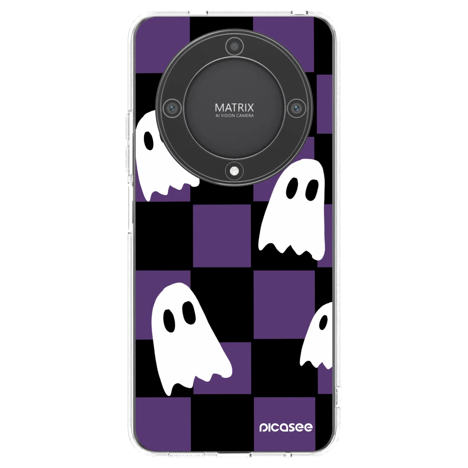 Picasee διαφανής θήκη σιλικόνης Honor Magic5 Lite 5G - Ghosts