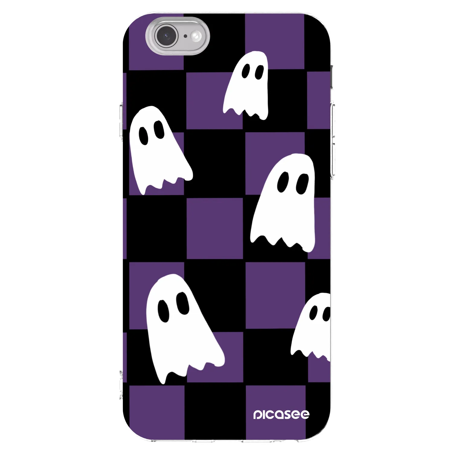 Picasee διαφανής θήκη σιλικόνης Apple iPhone 6/6S - Ghosts